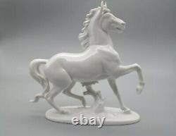 Vintage Rosenthal Germany Porcelain Rearing Horse White