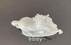 Vintage Rosenthal Germany T. Karner White Prancing Horse Porcelain # 1136 DsVa