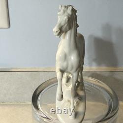 Vintage Rosenthal Horse Rearing White Porcelain Rare Signed Vintage Rosenthal Horse Rearing White Porcelain Rare Signed