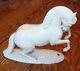 Vintage Rosenthal White Porcelain Rearing Horse Figurine By T. Karner #774