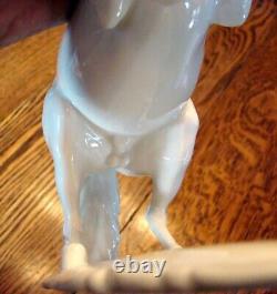 Vintage Rosenthal White Porcelain Rearing Horse Figurine by T. Karner #774