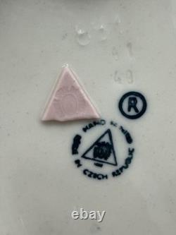 Vintage Royal DUX Bohemia Porcelain Horse Figurine 12H Czech Republic Withbox