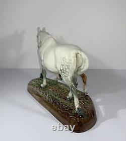 Vintage Royal Doulton Gude Grey Mare And Foal HN2532 Figurine Gorgeous Mint