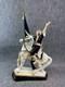 Vintage Royal Dux Bohemia Porcelain Figurine Arabian Rider Horse 19 Czech 2975