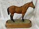 Vintage Royal Worcester Porcelain Quarter Horse Statue By Doris Lindner 1962