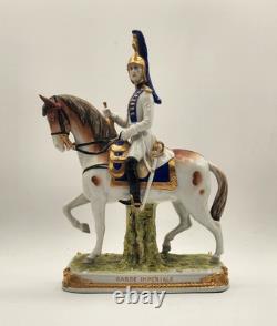 Vintage Scheibe Alsbach Kister Napoleon Garde Imperiale Figurine On Horse