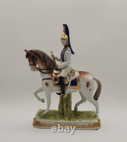 Vintage Scheibe Alsbach Kister Napoleon Garde Imperiale Figurine On Horse