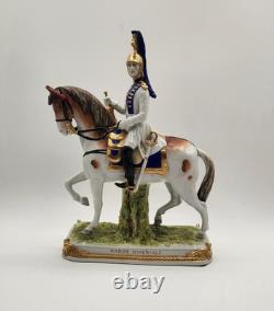 Vintage Scheibe Alsbach Kister Napoleon Garde Imperiale Figurine On Horse
