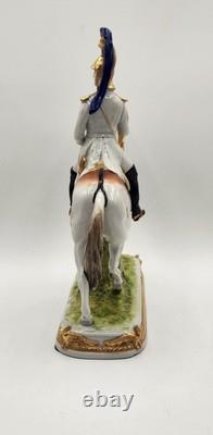 Vintage Scheibe Alsbach Kister Napoleon Garde Imperiale Figurine On Horse
