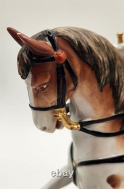 Vintage Scheibe Alsbach Kister Napoleon Garde Imperiale Figurine On Horse