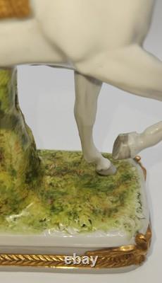 Vintage Scheibe Alsbach Kister Napoleon Garde Imperiale Figurine On Horse
