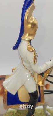 Vintage Scheibe Alsbach Kister Napoleon Garde Imperiale Figurine On Horse