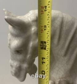 Vintage Tang Dynasty Style Horse Statue Ceramic Decorative Figurine 14 Asian