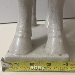 Vintage Tang Dynasty Style Horse Statue Ceramic Decorative Figurine 14 Asian