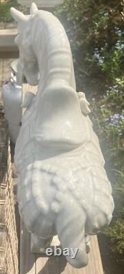 Vintage Tang Dynasty Style Horse Statue Ceramic Decorative Figurine 14 Asian