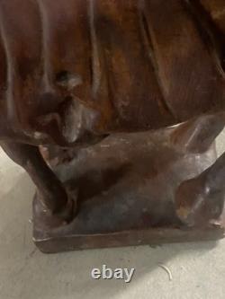 Vintage porcelain horse sculpture MCM equestrian