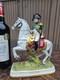 Vintage Scheibe Alsbach Marked Porcelain Statue Napoleon Horse