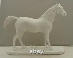 Vista Alegre Porcelain Portugal Large Bisque Horse Egyptian Stallion P. J. Mene