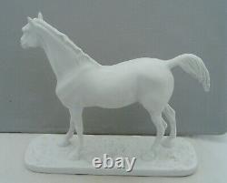 Vista Alegre Porcelain Portugal Large Bisque Horse Egyptian Stallion P. J. Mene