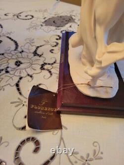 Vtg 1985 Signed Giuseppe Armani Figurine'Lady Horse Riding' Ivory