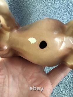 Vtg Horse Figurine Brown Hagen Renaker Light Brown Beige Facing Left