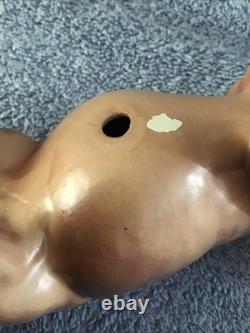 Vtg Horse Figurine Brown Hagen Renaker Light Brown Beige Facing Left