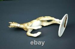 Vtg Hutschenreuther Kunstabteilung Leaping Foal Colt Horse Figure Statue Germany