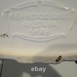 Vtg Keramos Wien Lipizzaner Horse Rider Levade 5178 Austria Porcelain Figurine