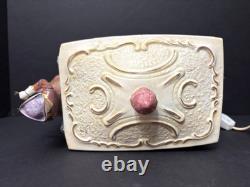 Vtg Lenwile Ardalt Japan Horse Drawn Carriage Regal Coach Musical TV Lamp 6817