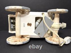 Vtg Lenwile Ardalt Japan Horse Drawn Carriage Regal Coach Musical TV Lamp 6817