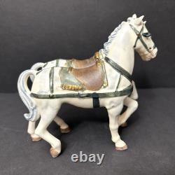 Vtg Lenwile Ardalt Japan Horse Drawn Carriage Regal Coach Musical TV Lamp 6817