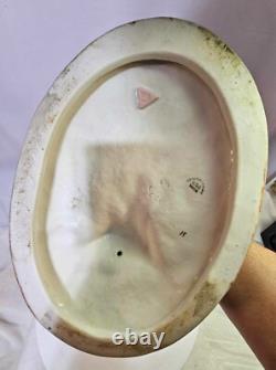 Vtg Royal Dux Bohemia Porcelain Rearing Horse Stallion Figurine Statue Large 14