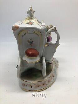 Vth Porcelain Carriage Figurine Germany 19437 Grafenthal Cinderella Courting