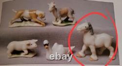 Wade First Whimsies Early Shire Horse 1959 Porcelain Figurine from Set 10 Wade First Whimsies Early Shire Horse 1959 Porcelain Figurine from Set 10