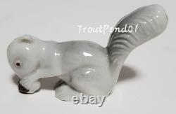 Wade First Whimsies Figurines Set 1 Box Fawn Spaniel Horse Poodle Squirrel 1953