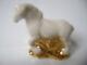 Wade Whimsie Ultra Ultra Rare White And Gold Horse Of A Different Color