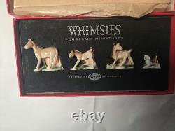 Wade Whimsies Ceramic Figurines from 1956 Set #5