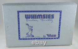 Wade Whimsies Set 1, 1953 With Orginal Box, Poodle, Horse, Dog, Fawn, Etc