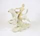 Wallendorf, Nude Lady Riding A Horse, Handpainted Porcelain Figurine! (p206)