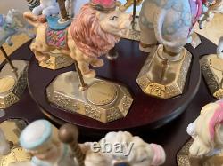 Westminster 12 Carousel Pastel Horse Genuine Porcelain Bisque Collectible Vtg