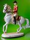 Wien Augarten Austria Hofburg Pirouette Spanish Horse Rider Porcelain Figurine