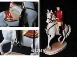 Wien Augarten Austria Hofburg Pirouette Spanish Horse Rider Porcelain Figurine