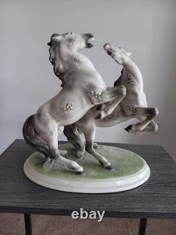 Wien austria figurine porcelain horses