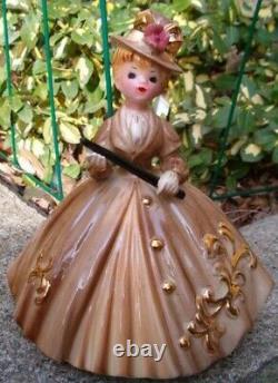 Wonderful Htf Josef Originals Holiday In England In Riding Outfit Doll Figurine