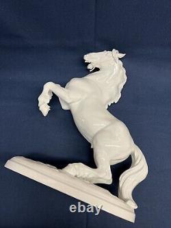 XL Augarten Wein Porcelain Horse Figurine